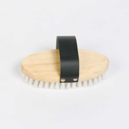 Grande brosse en nylon manche bois