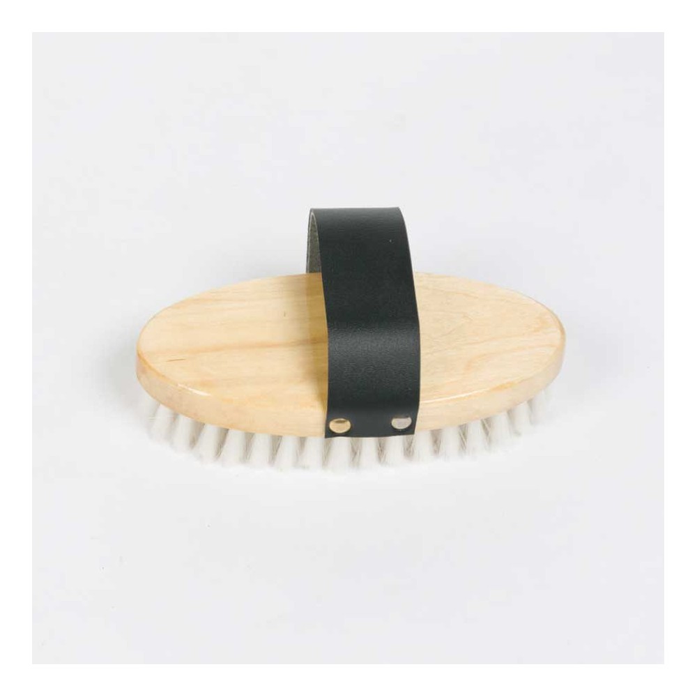 Grande brosse en nylon manche bois