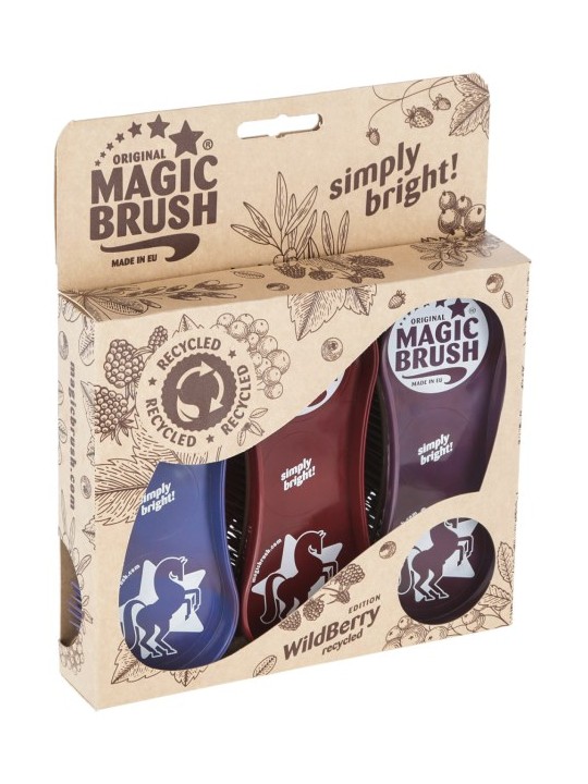 Kit de brosses MAGIC BRUSH Wildberry Recycled