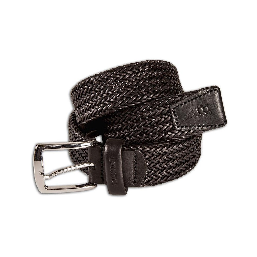 Ceinture tressée homme