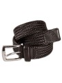 Ceinture tressée homme