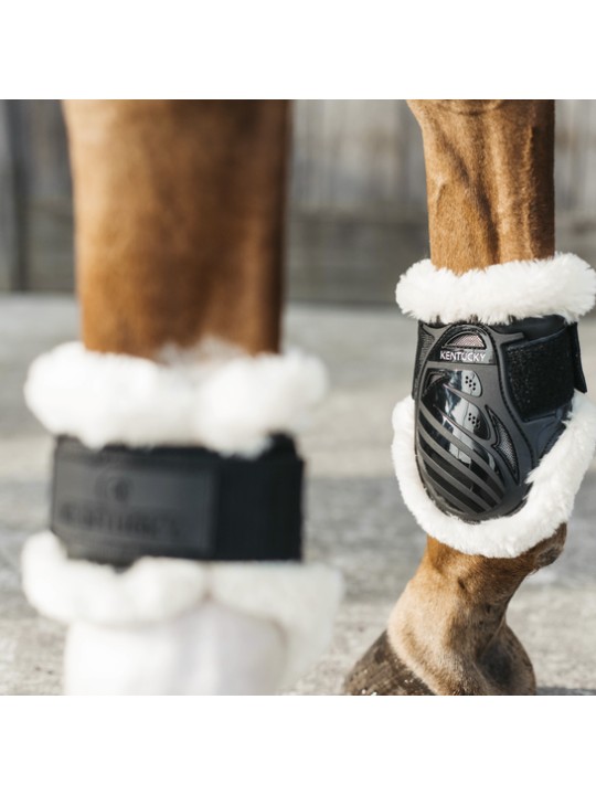 Protège-boulets Jeunes Chevaux Mouton Vegan