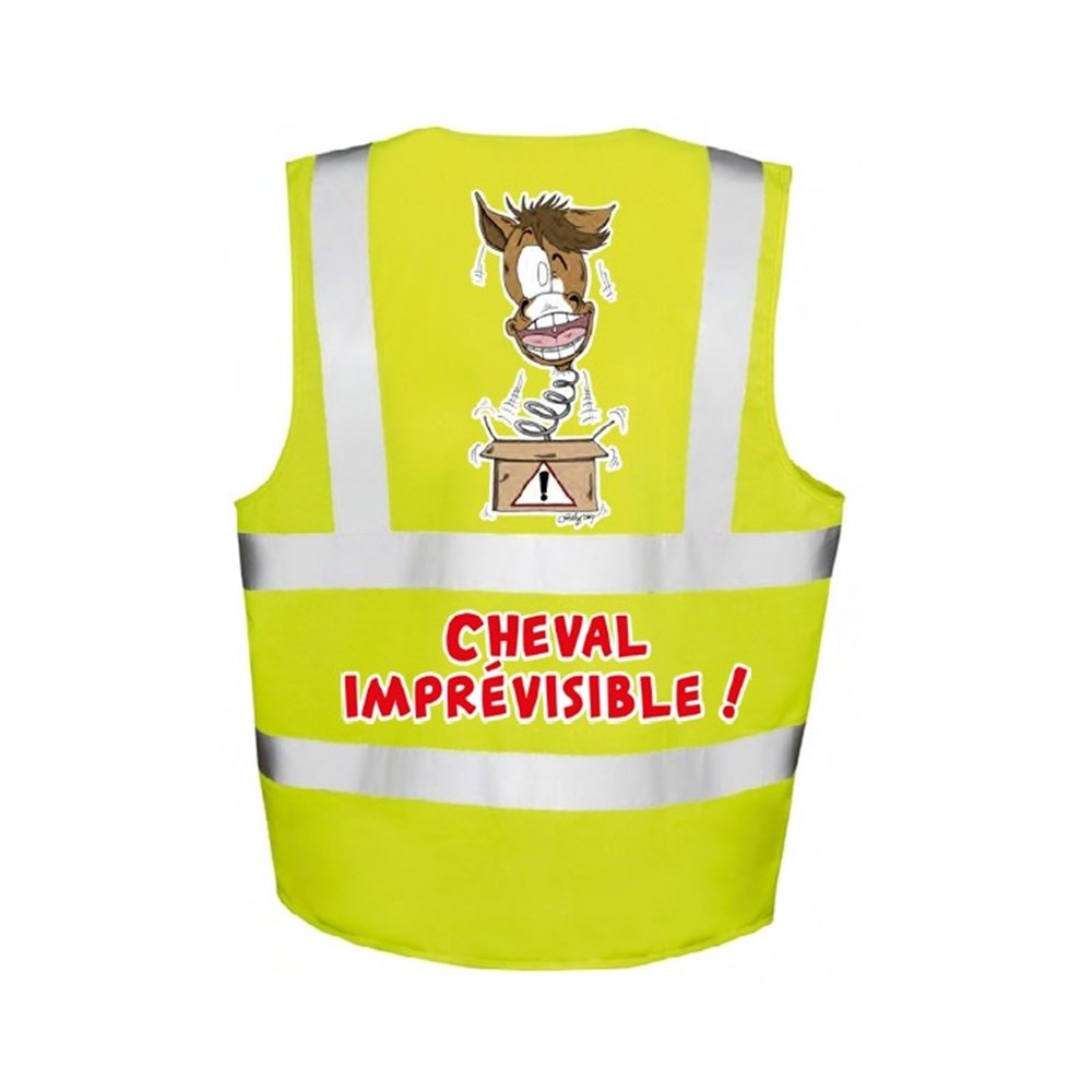 Gilet de sécurité "IMPREVISIBLE"