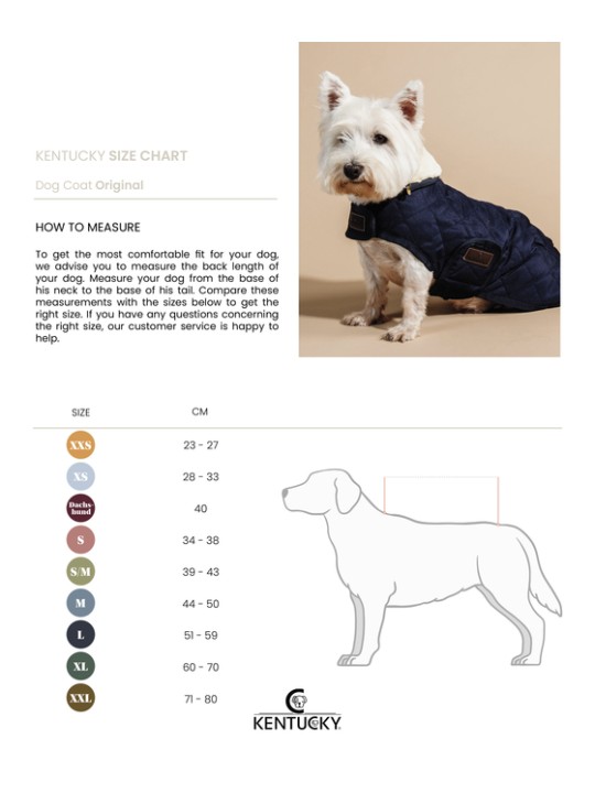 Manteau pour chien ORIGINAL