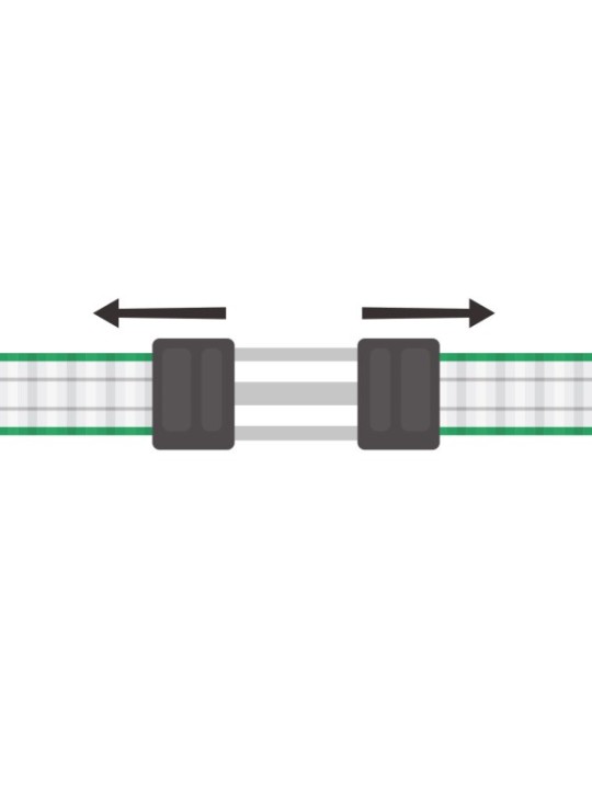 Connecteur ruban 20mm Litzclip