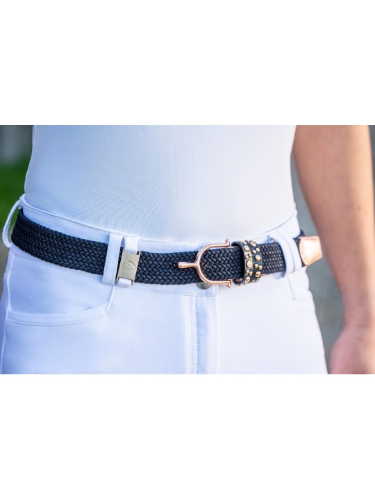 Ceinture élastique Rose Gold Glamour Style