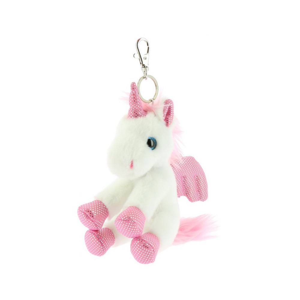 Porte-clés peluche EQUI-KIDS "Licorne"