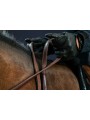 Rênes Hunter Grip DRESSAGE cuir plat Collection 5/8