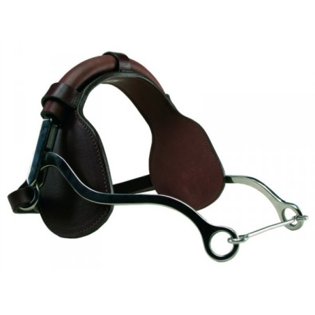 Hackamore gainé cuir