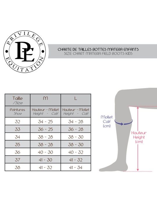 Bottes MATERA junior