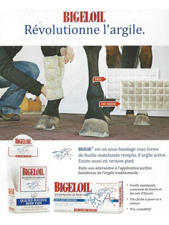 BIGELOIL bandages argile