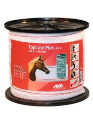 Ruban TopLine Plus 40mm 200m blanc/rouge