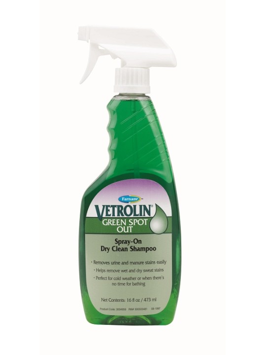 VETROLIN GREEN SPOT OUT  shampoing sec