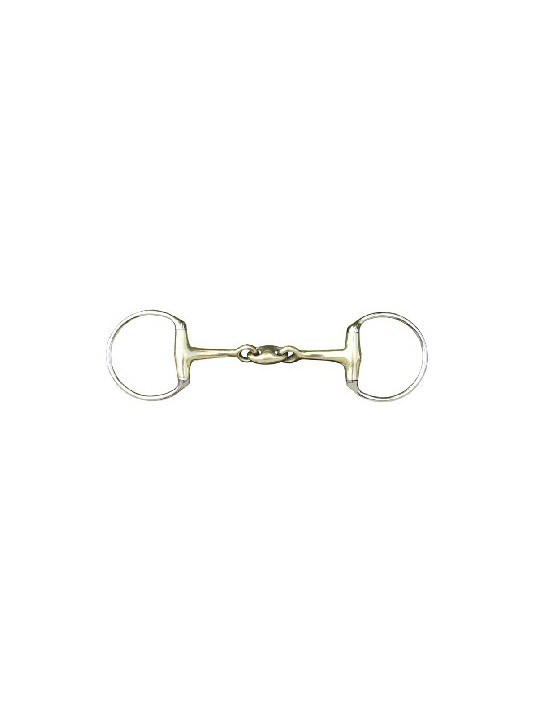 Mors à olives double brisure 16mm en maillechort