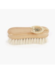 Brosse douce manche en bois