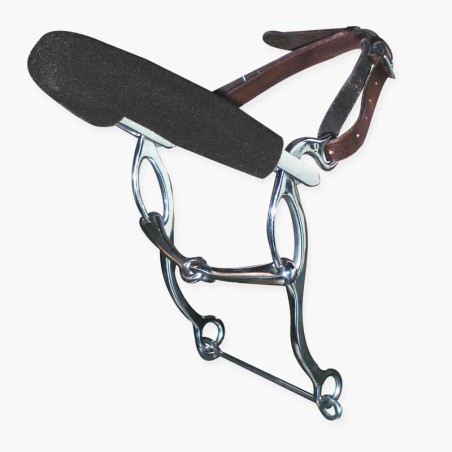 Hackamore inox muserolle néoprène