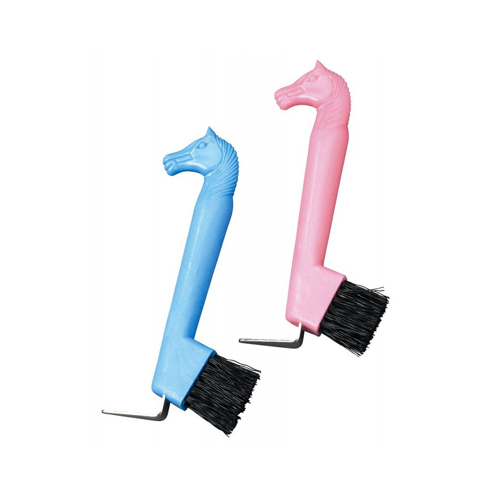 Cure-pied brosse Tête de cheval