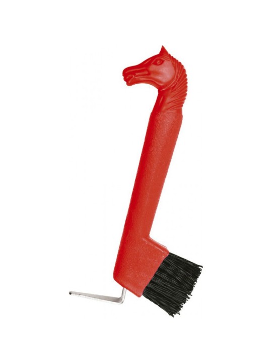 Cure-pied brosse Tête de cheval