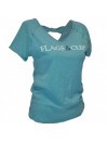 T-Shirt AMALUZA VERT Celadon