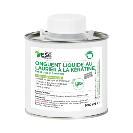 Onguent nutrition Kératine liquide